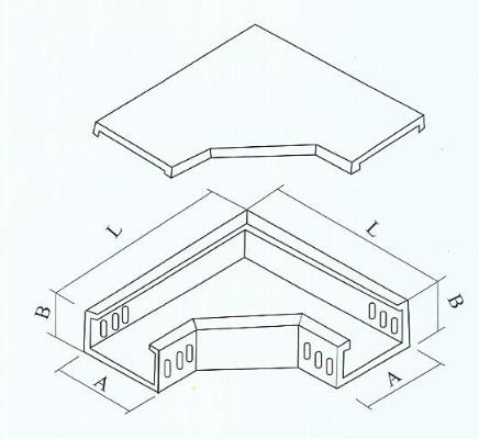 扁形水平等徑彎通